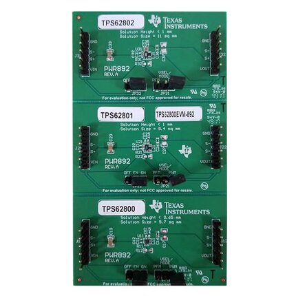 TPS62800EVM-892/TPS62800YKAR/TPS62800YKAT