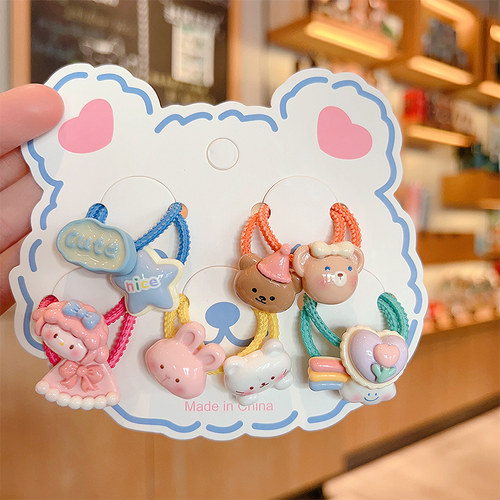 儿童星星发圈可爱卡通女童皮筋