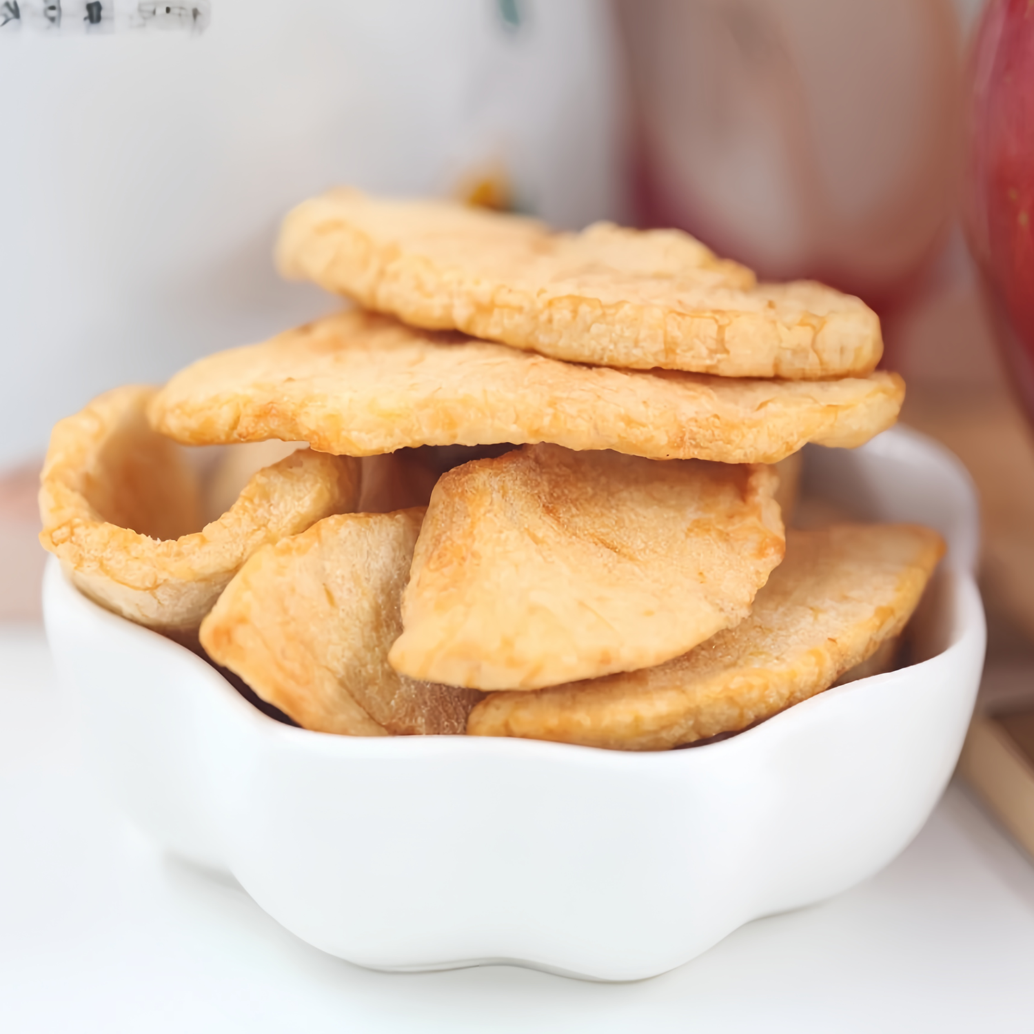 有机苹果干自然香甜非油炸袋装办公室休闲下午茶零食儿童零食