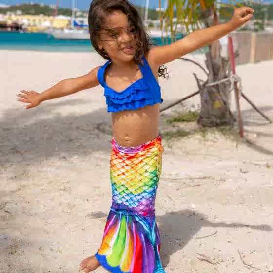 儿童美人鱼尾巴公主裙子服装 女童女孩美人鱼的衣服套装游泳衣|ruв категории движение/йога/фитнес/фанаты товаров, плавание, детей купальник/брюки - от Buy2taobao.com для оказания профессиональной услуги покупки агента Taobao