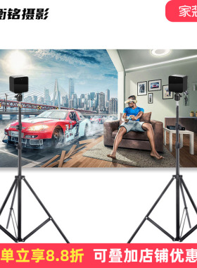 HTC VIVE CE VR定位器基站支架带云台2支装2米三脚架加粗稳定防震动灯架 VR眼镜支架配件