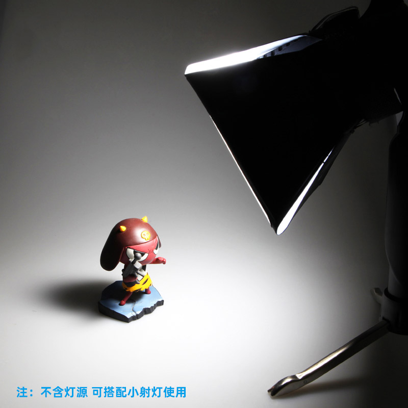 LED补光灯柔光罩机顶闪光灯柔光罩小型摄影棚小射灯拍摄灯柔光箱桌面拍照产品拍摄静物饰品电商淘宝小射灯_虎窝淘