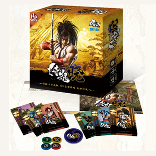 三国杀X侍魂晓联名双人格斗桌游卡牌2人两人对战策略情侣休闲游戏