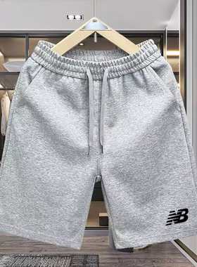 夏季NB新款美式休闲纯棉宽松百搭ins短裤男女运动大码五分卫裤子
