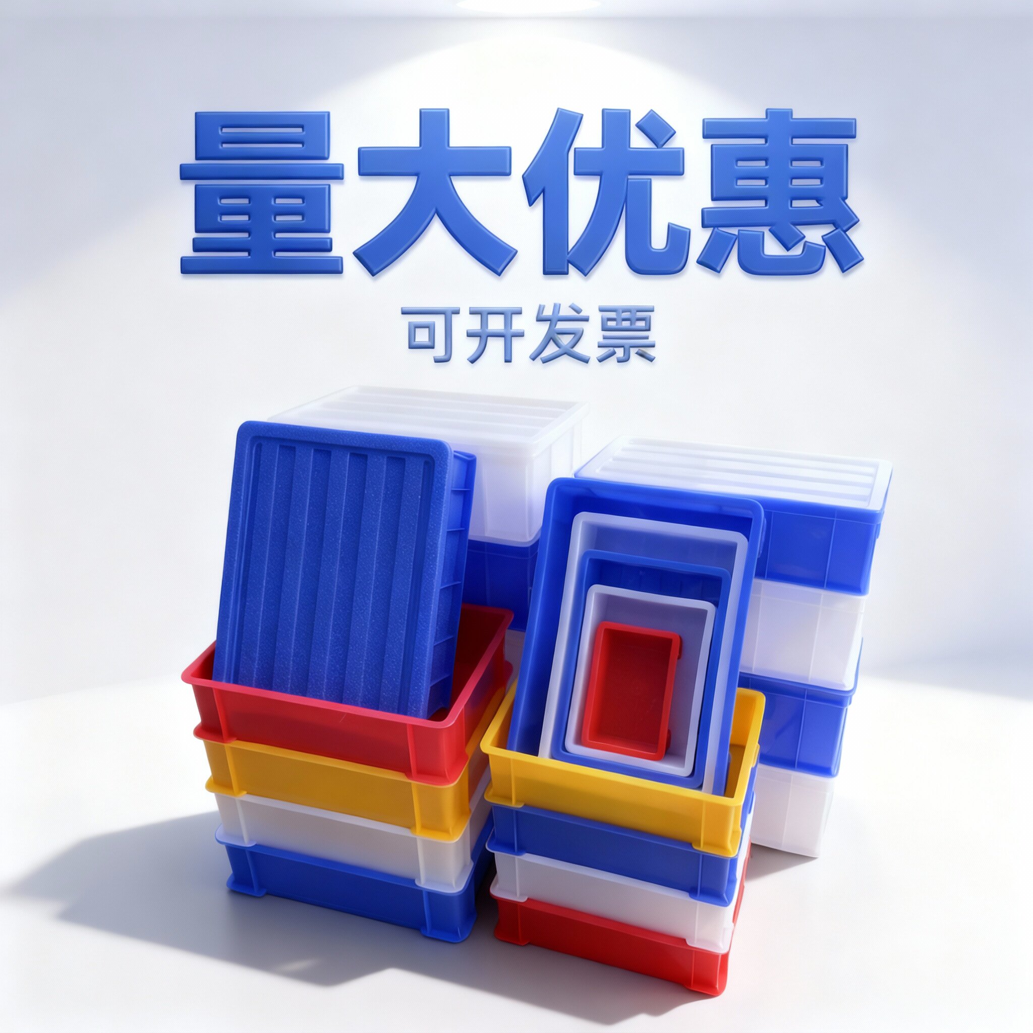 零件盒物料盒小收纳盒工具盒周转盒胶框五金塑料盒子长方形周转箱