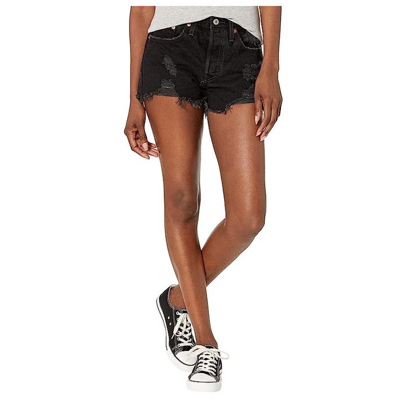 李维斯 premium 501 高腰短裤女