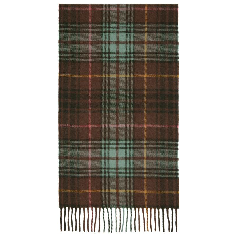 noah nyc 棕色徽标围巾男