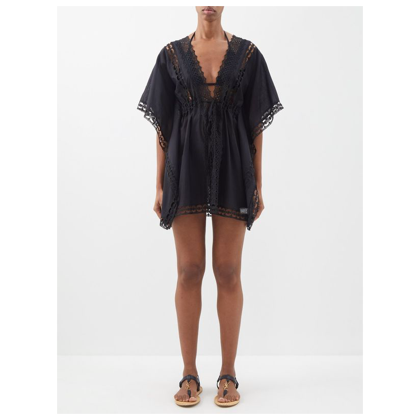 charo ruiz ibiza kayla 马德拉刺绣 软糯土耳其式长衫女