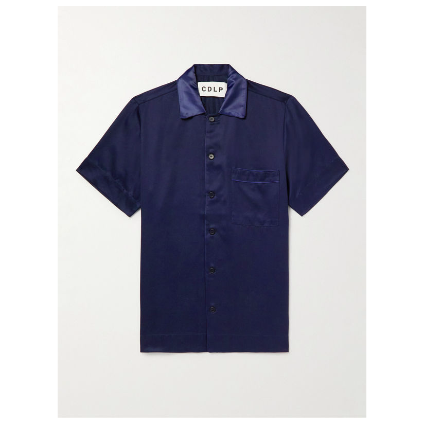 cdlp home lyocell-twill 绸缎边睡衣男