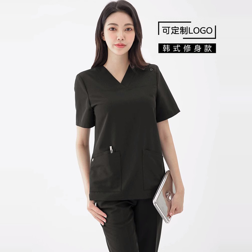弹力洗手衣美容院工作服口腔诊所