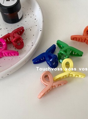 TOUCHVOSS糖果色抓夹迷你刘海夹小号发抓碎发夹子日韩少女边夹