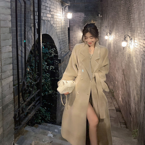 仿水貂绒毛毛环保皮草外套