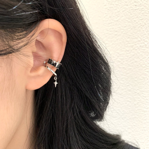 耳骨夹耳夹女无耳洞新款耳挂耳钉耳环酷帅冷淡风耳饰RINGRING商店