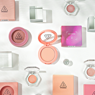 三熹玉3ce腮红小样试色monopink蜜桃橘烟粉色试用装单色nude