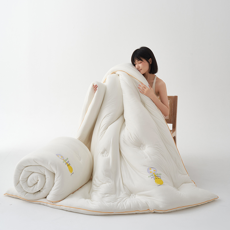 A类小亲芯玉米纤维被子冬被被子被芯亲肤秋冬保暖家纺床上用品