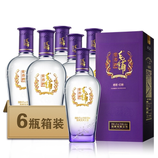 【官方授权】毛铺紫荞酒45度500ml*6瓶装苦荞酒劲牌白酒基酒露酒