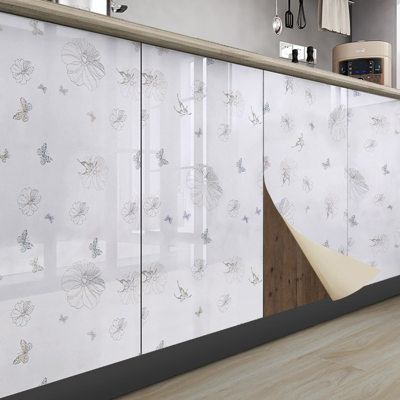 橱柜贴纸家具翻新衣柜子门贴墙贴膜桌面防潮防水自粘厨房防油墙贴