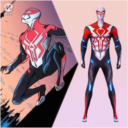 漫之秀蜘蛛侠cos连体衣