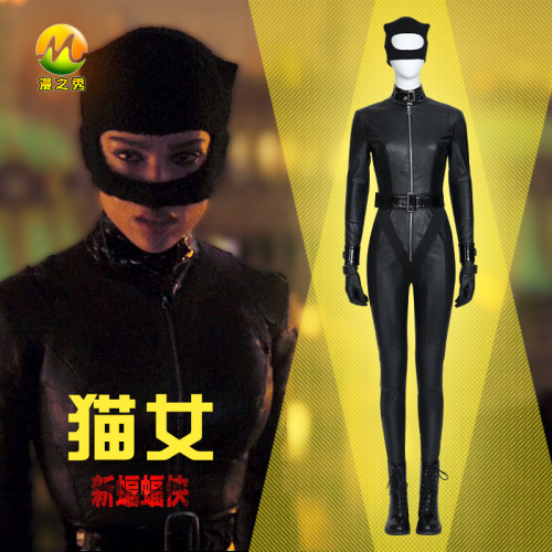 手套手腕全套新蝙蝠侠连体衣猫女