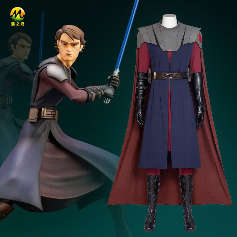 万圣节 星球大战 安纳金cos服盔甲版电影同款套装cospaly定制衣服
