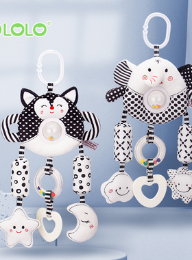 Tololo大象风铃新生儿宝宝床铃吊挂个月婴儿推车挂件车载玩具后排