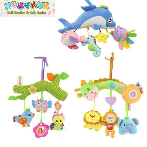 tololo横杆式车挂带牙胶床头铃