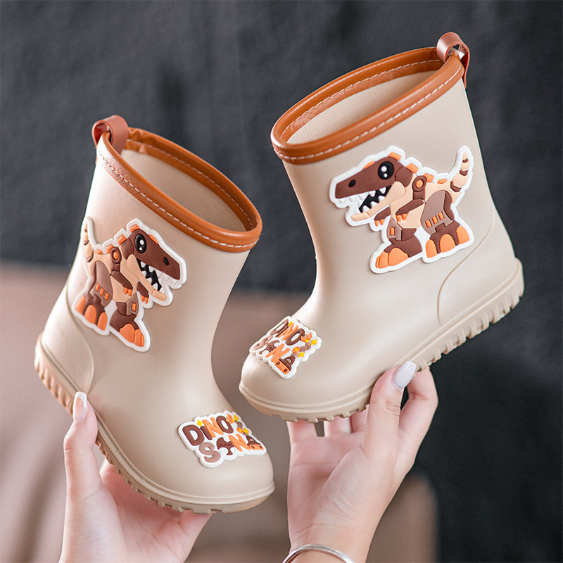 儿童雨鞋新款水靴女款雨靴防滑防水鞋女童宝宝幼童幼儿园小孩水鞋