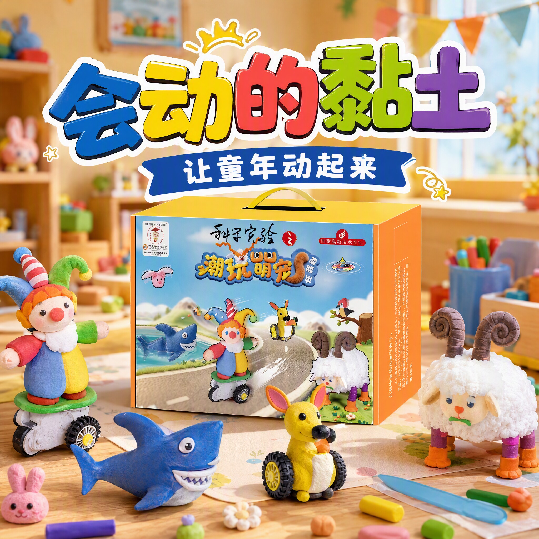 女孩生日礼物过家家创意手工套装
