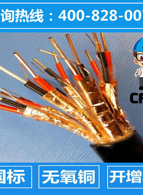 铜带双屏蔽计算机电缆DJVP2VP2-4*2*0.5/0.75/1/1.5/2.5