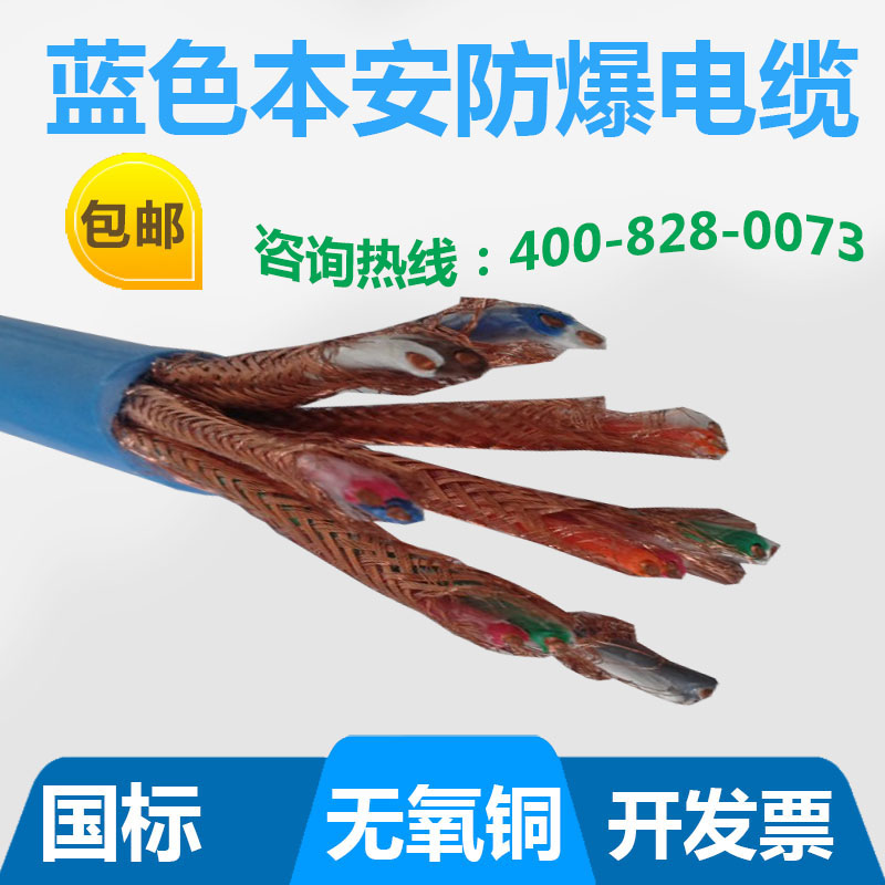 本安防爆计算机电缆IA-DJYPVP/DJYPVPR-8*2*0.5/0.75/1/1.5/2.5