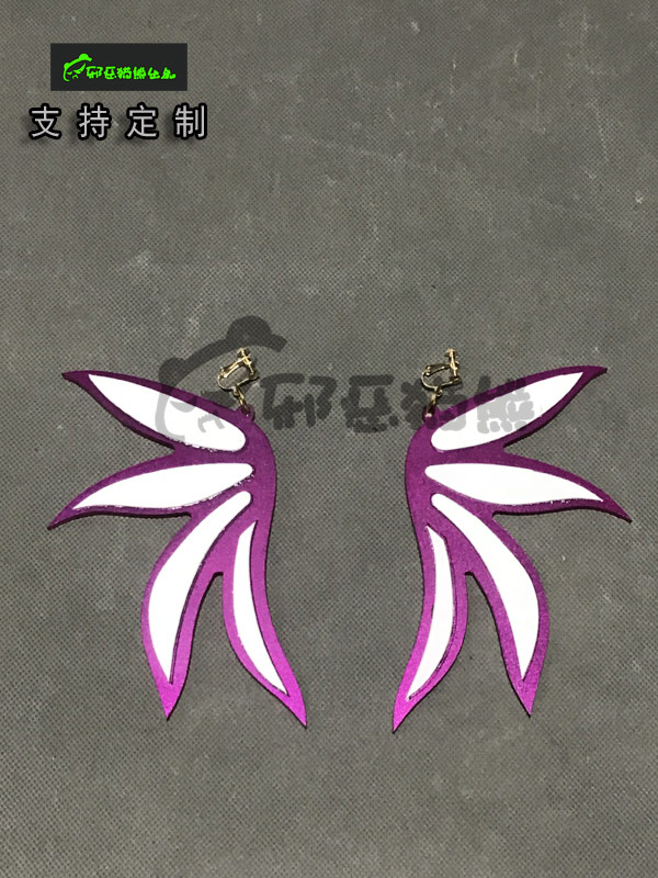 邪恶猫熊~Fate Grand ~Order FGO 梅林 耳坠 cos道具~支持定做