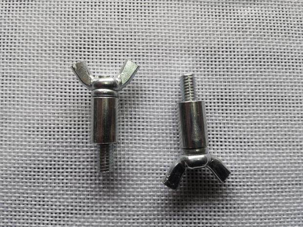 配件加厚手提锯无齿锯云石机石材切割机底板专用6毫米调节花螺丝