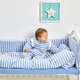 宝宝儿童床围防护栏定做纯棉婴儿床上用品套件全棉婴幼儿床品春夏
