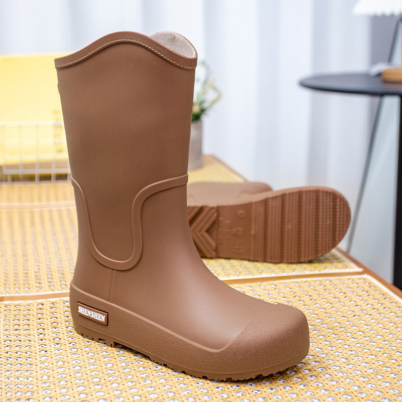 雨靴女时尚2026新款防滑雨鞋中筒防水防滑水鞋轻便防水鞋胶鞋软底,女鞋,雨鞋,淘宝优惠券,粉丝福利购,淘宝优惠卷