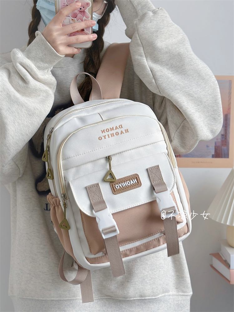 简约轻便小书包小巧迷你双肩包