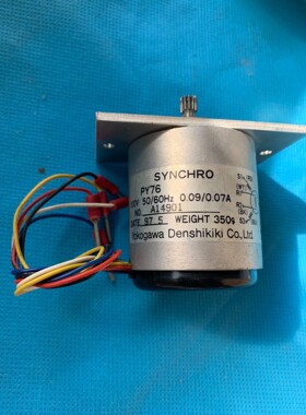 SYNCHRO PY76 YOKOGAWA控制马达全新原厂原装拍前请询价