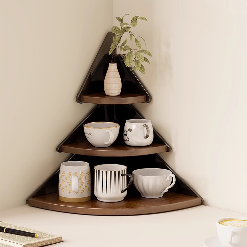 杯架转角置物架桌面水杯咖啡杯收