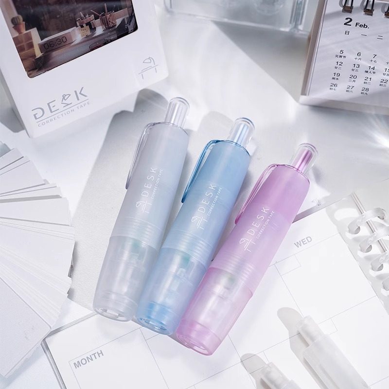 欧文修正带笔形改错带可换替芯