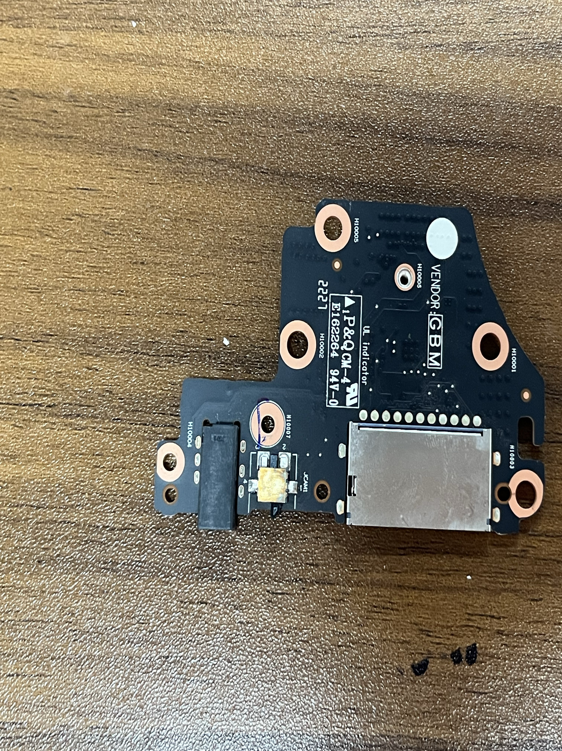 联想拯救者S7 16IAH7 22款 SD耳机板读卡器板 音频板 NS-E461