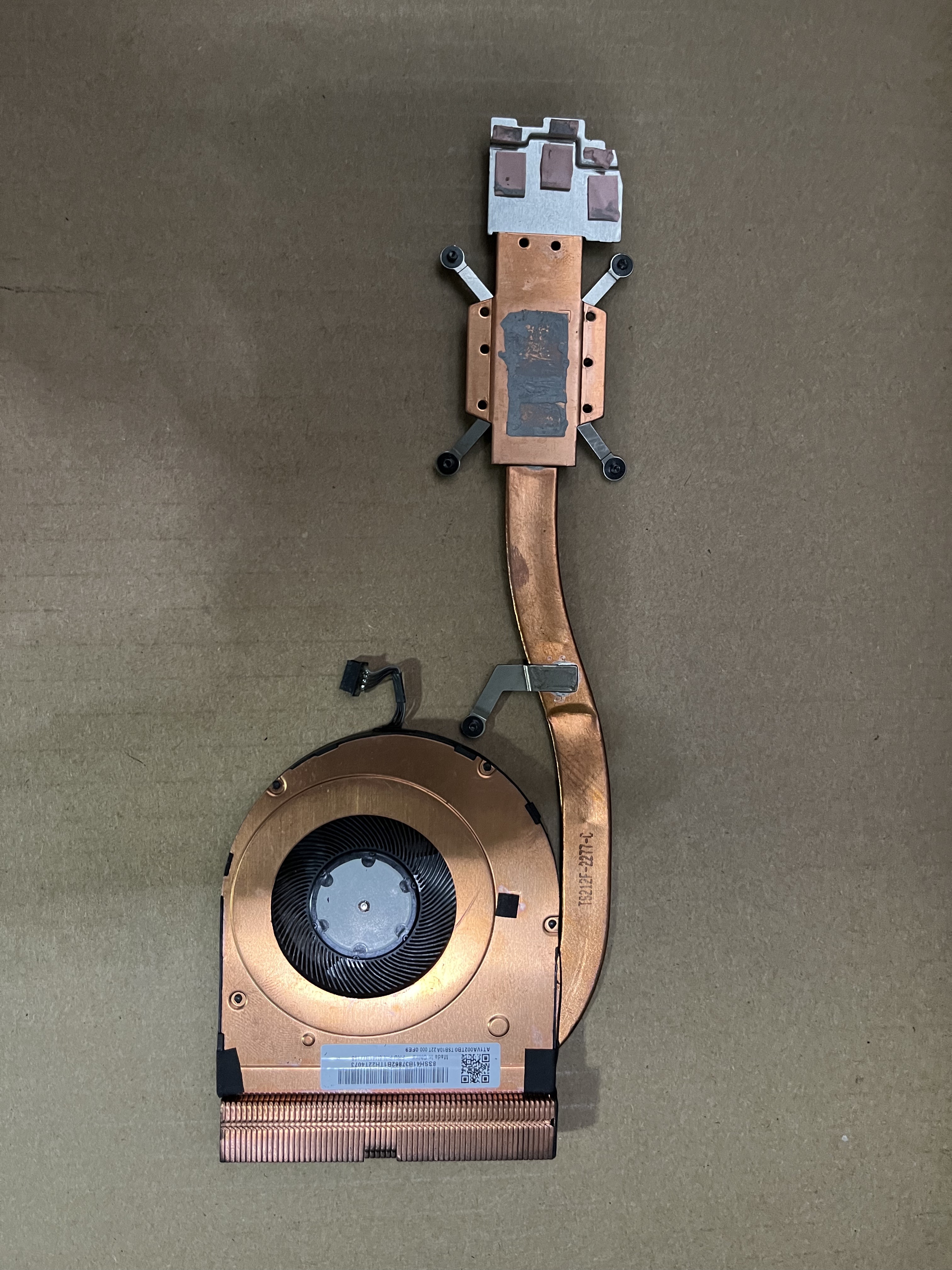 联想ThinkPad T14 Gen2 风扇P14S P43S散热器 5H41B77165