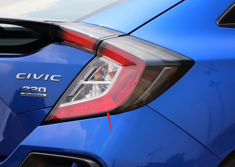 depo品牌 21 22款两厢思域尾灯  新款思域后车灯 两厢版 半总成