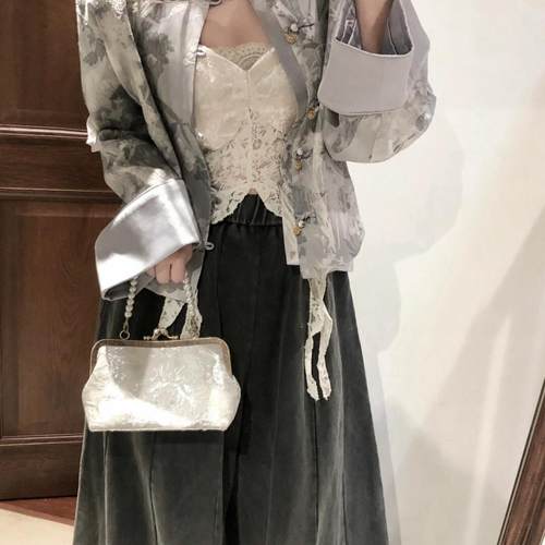 三吉【玉锦】国风新中式上衣初秋外套女春秋款2024新款超好看