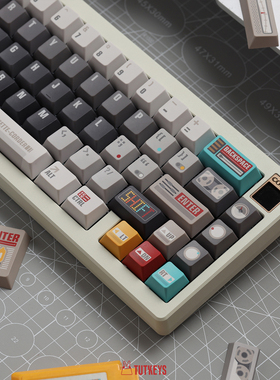 【现货】TUTKEYS土酱键帽合成器加厚热升华键帽 客制化原创键帽
