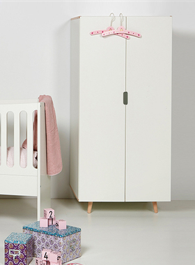 丹麦原装进口曼霓诗Manis-h欧式儿童衣柜储物柜收纳柜多功能简约