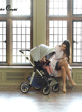 原装正品Silvercross pioneer婴儿推车可坐可躺宝宝儿童高景观折