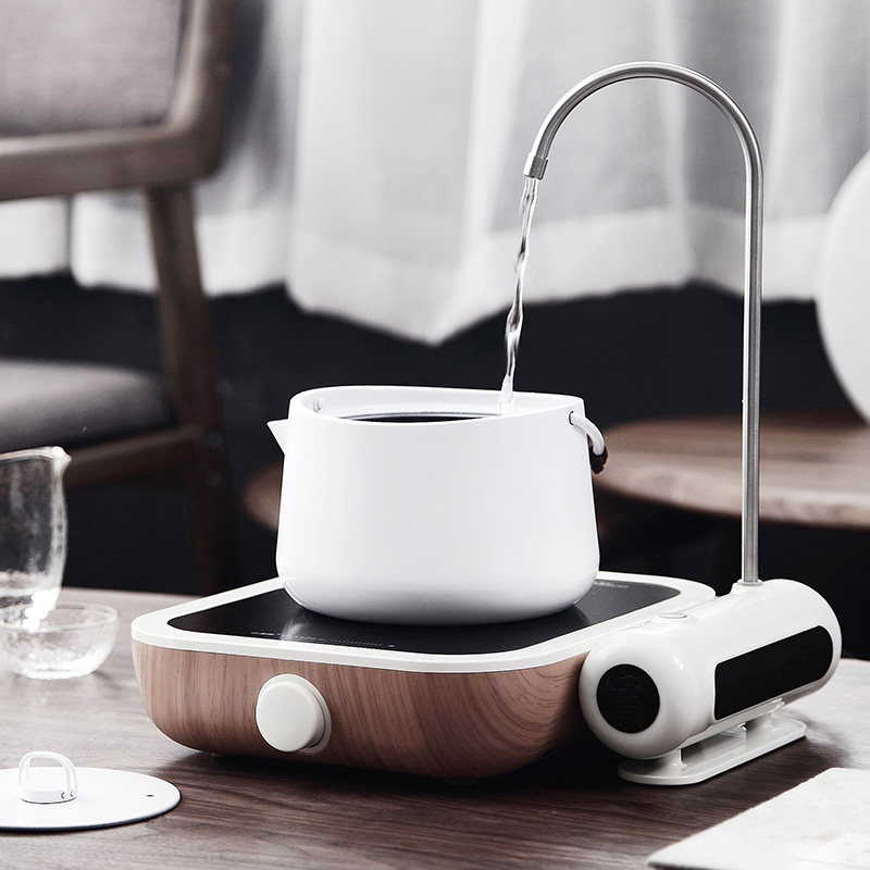 泡茶自动上水器桶装水桌面式电动抽水器茶桌饮水机农夫山泉取水器