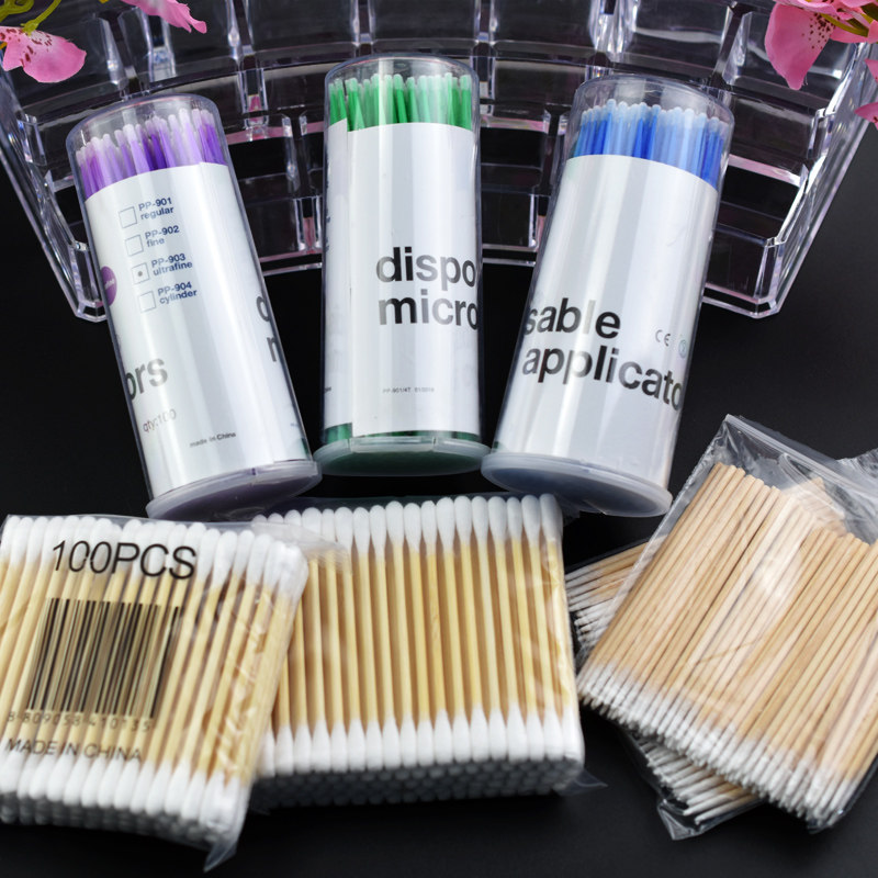 美容院专用小棉签尖嘴小尖头棉签一次性纹眉牙签棉棒纹绣工具用品,彩妆/香水/美妆工具,化妆/美容工具,淘宝优惠券,粉丝福利购,淘宝优惠卷