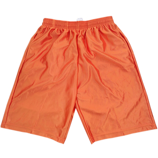 志奥丝光男女童青少年篮球服短裤运动训练休闲裤透气侧袋0007橙色