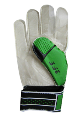 足球运动守门员手套门将手套龙门手套带护指160052绿色