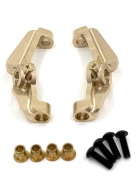 美嘉欣 1/12 H12Y H12Y+ 遥控车零配件 金属升级 黄铜 前桥 C型座